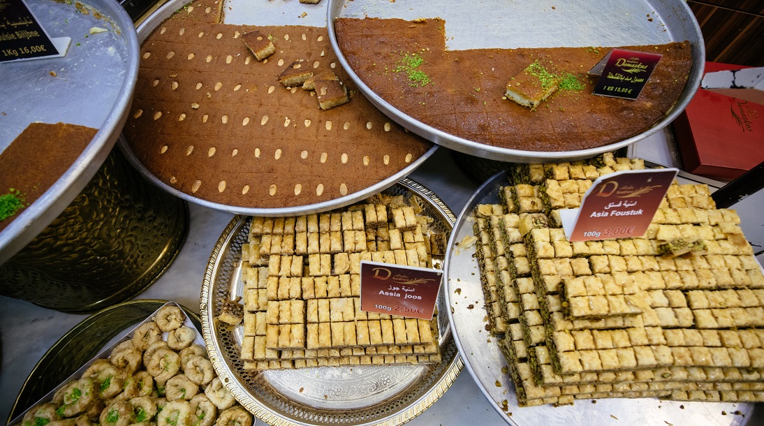 متجر حلويات دمشق في برلين - إي. بي. إيه