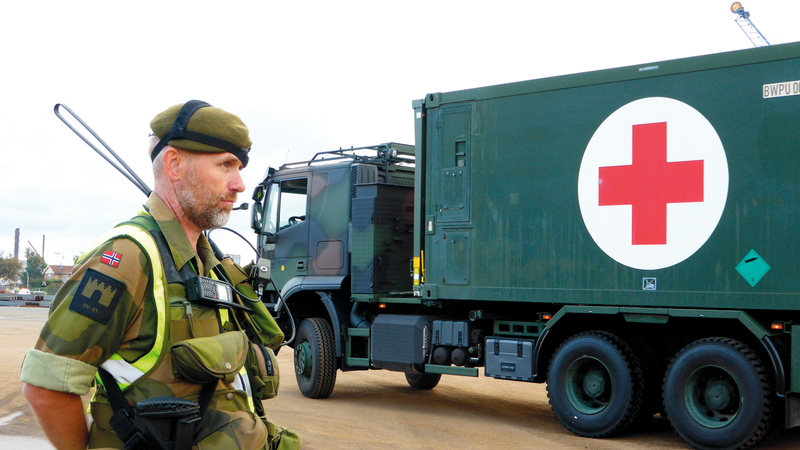 حقق حلف الناتو نجاحات عندما ركز على القضايا الإنسانية. رويترز