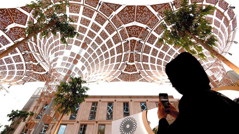 &laquo;إكسبو دبي&raquo; سيوفر للزائر رحلة تفاعلية بين الدول دون الحاجة إلى تأشيرات أو جواز سفر. أرشيفية