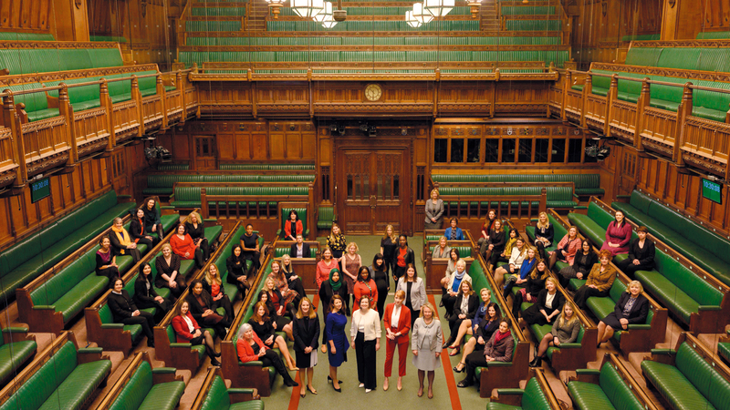 النائبات اللواتي تم انتخابهن لمجلس العموم البريطاني.

رويترز