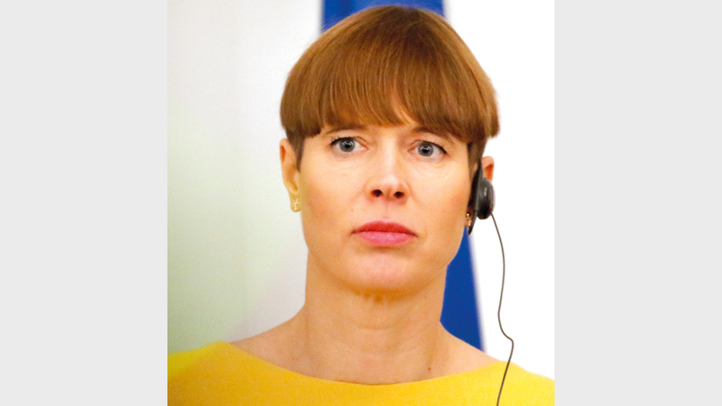 الرئيسة الإستونية اعتذرت لفنلندا على تعليقات هيلمي. إي.بي.إيه