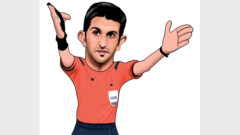 محمد عبدالله حسن فاز بجائزة أفضل حكم.

من المصدر