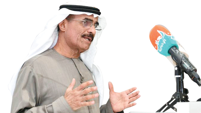 وزير تطوير البنية التحتية، الدكتور المهندس عبدالله بن محمد بلحيف النعيمي.