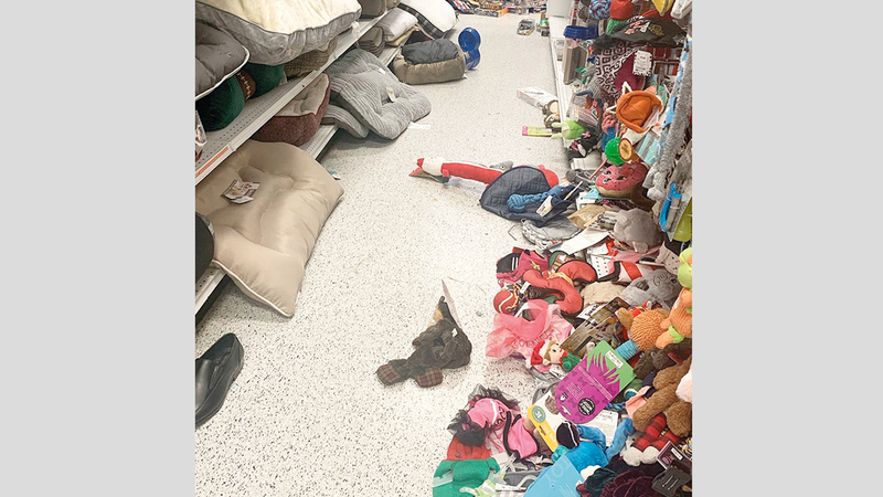 متابعون عبّروا عن صدمتهم من مشاهد الفوضى. أرشيفية