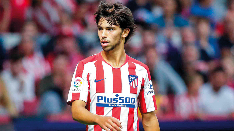 نجم أتلتيكو وأغلى لاعب شاب في العالم جواو فيليكس. من المصدر