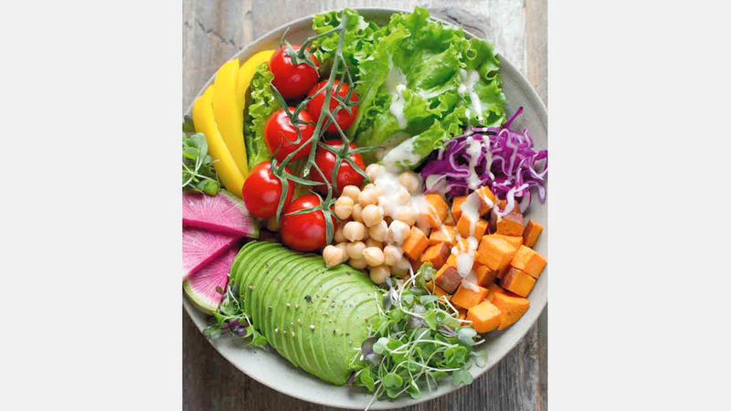 أطعمة للنباتيين.