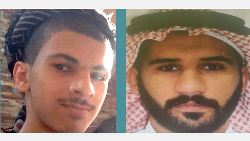 الإرهابيان المقتولان في العملية الأمنية بالدمام. واس