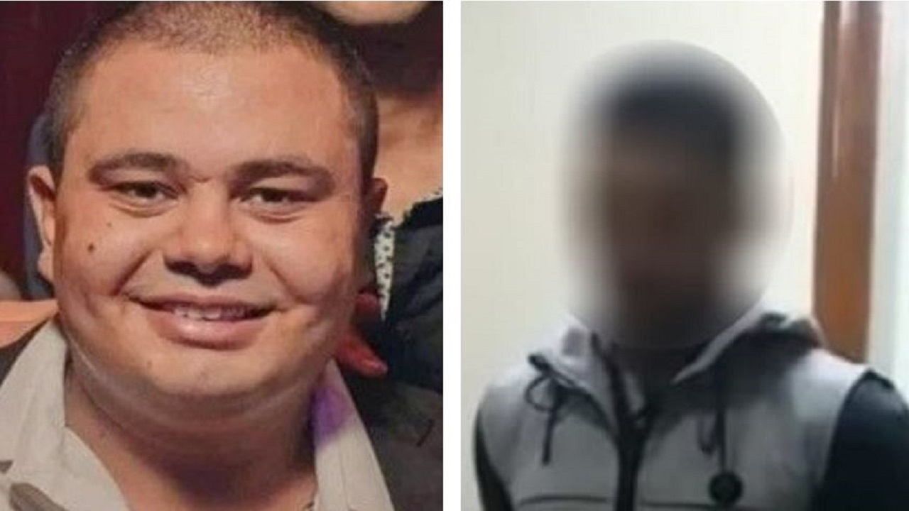 المتهم (يمين) - الضحية (يسار)