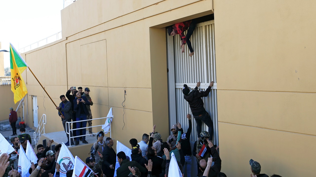 اقتحام السفارة الأميركية في بغداد