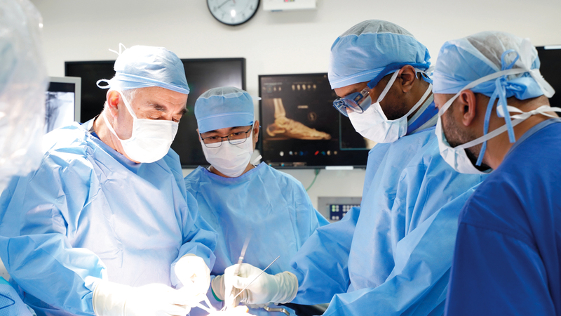 العملية تم إجراؤها لمريض مواطن يبلغ من العمر 51 عاماً. من المصدر