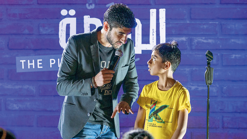 الـ«استاند أب» يعتمد على الممثل الواحد. ■من المصدر