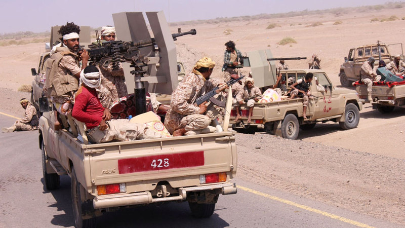 قوات الجيش اليمني أفشلت هجوماً شنته الميليشيات في مديرية صرواح غرب مأرب. أرشيفية