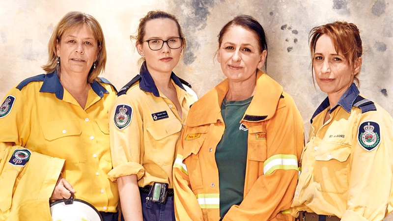 نساء رفضن البقاء في المنزل بينما بلادهن تحترق. أرشيفية