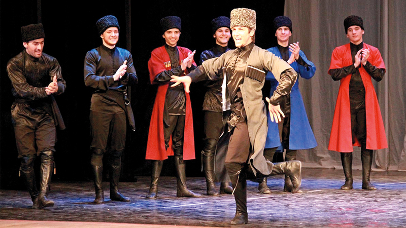 الأسبوع سيضم عروضاً فنية تقدمها فرقة شعبية شيشانية.  أرشيفية