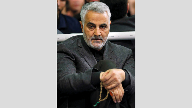 القضاء على سليماني قد يحقق أهدافاً استراتيجية لترامب.  أ.ب