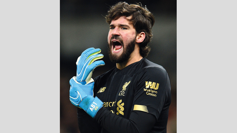 حارس مرمى ليفربول، البرازيلي اليسون بيكر