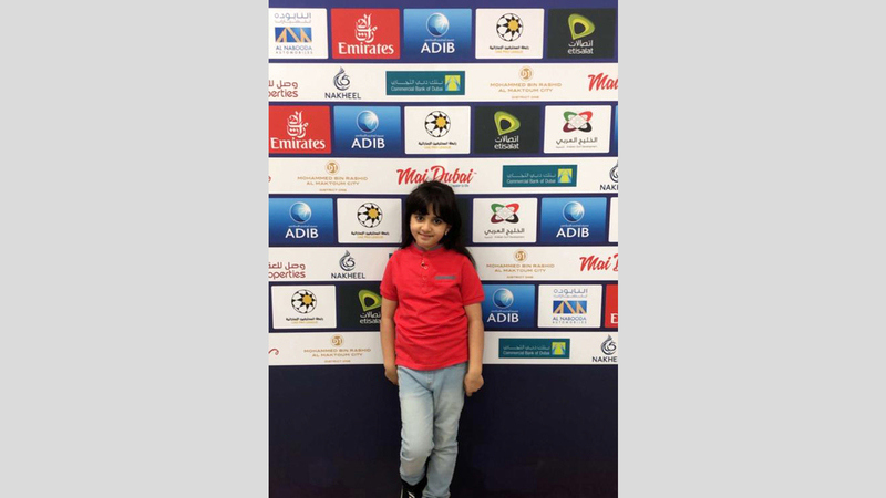 شمسة يحيى داخل نادي شباب الأهلي. ■من المصدر