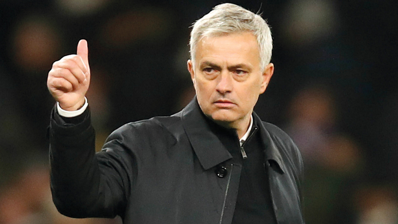 البرتغالي جوزيه مورينيو. أ.ف.ب