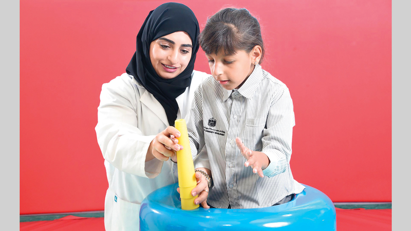 برامج متخصصة لعلاج أصحاب الهمم في المراكز الحكومية. من المصدر