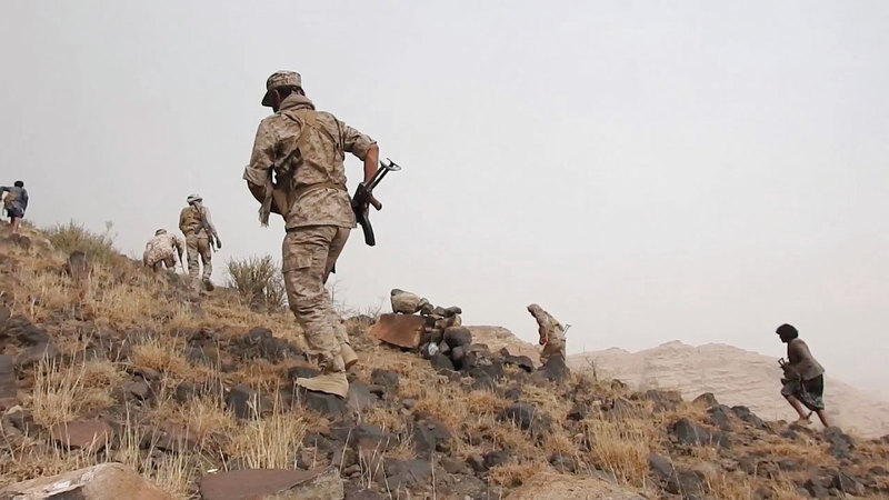 القوات اليمنية المشتركة أعلنت رفع الجاهزية القتالية في الساحل الغربي. 	أرشيفية
