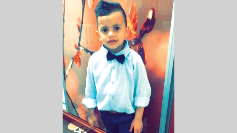 الطفل محمد عليان «4 أعوام» تعرّض للمطاردة واقتحام منزله من قبل قوات الاحتلال. من المصدر