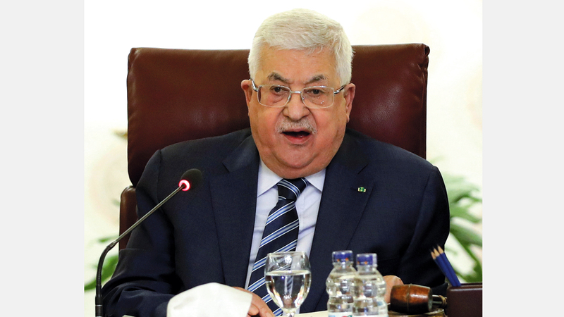 الرئيس الفلسطيني: «نؤمن بالسلام، ونريد آلية دولية متعددة الأطراف لتنفيذ قرارات الشرعية الدولية والمبادرة العربية».