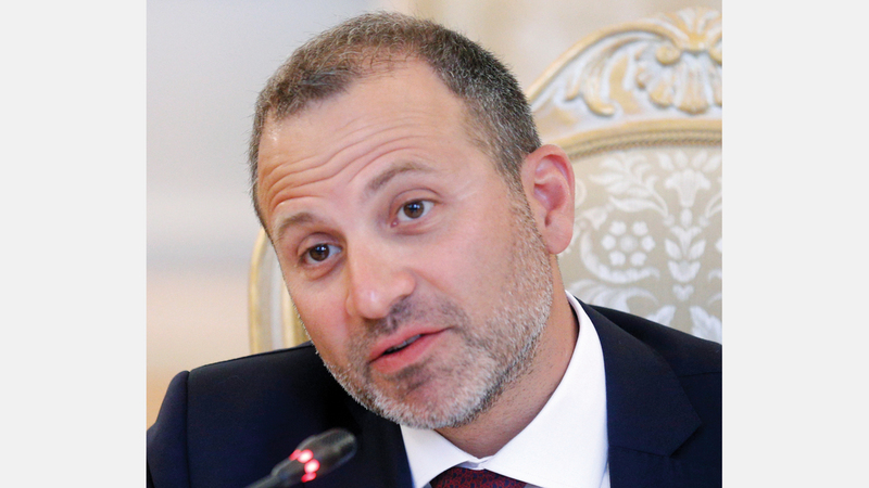 باسيل أحد الأشخاص الأساسيين الذين وثق بهم «حزب الله» في تشكيل الحكومة. إي.بي.إيه