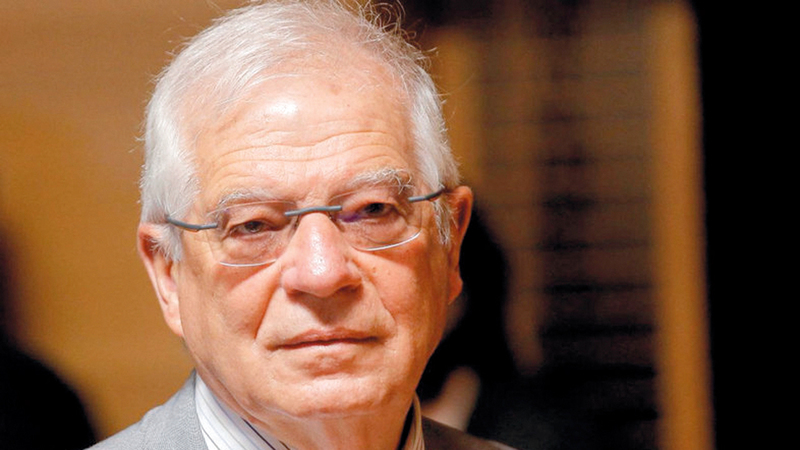 جوزيف بوريل: «الاتحاد الأوروبي لا يعترف بسيادة إسرائيل على الأراضي المحتلة منذ عام 1967».