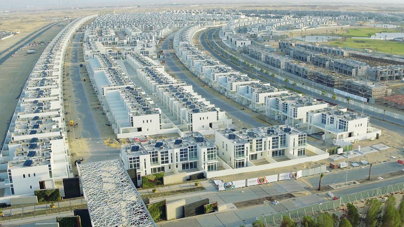 2019 شهد تسليم أول مجموعة من وحدات «مجمع أكويا السكني».  من المصدر