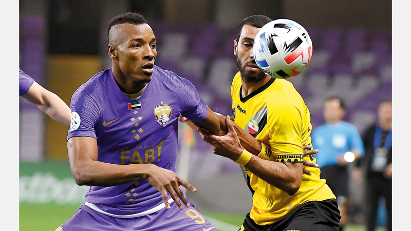 العين يمتلك الإمكانات للعودة بقوة في البطولة الآسيوية. ■ تصوير: إريك أرازاس