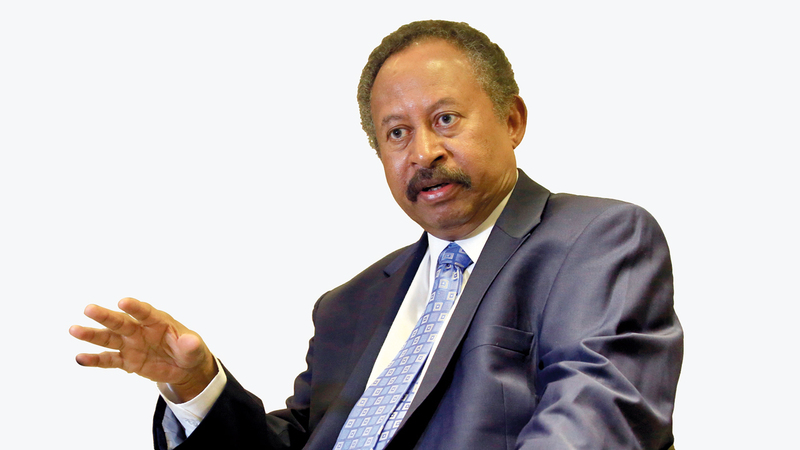 حمدوك اقترح الشهر الماضي على الأمم المتحدة إرسال بعثة منها إلى السودان لتحويل العلاقة مع المنظمة الدولية من علاقة الصراع معها إلى التعاون. رويترز