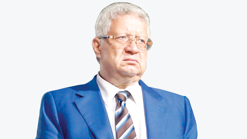 رئيس نادي الزمالك مرتضى منصور.  أرشيفية