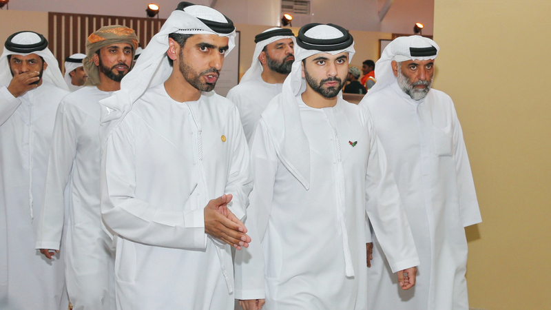 منصور بن محمد شهد جانباً من المنافسات واطلع على الترتيبات التي وفرتها اللجنة المنظمة. ■من المصدر