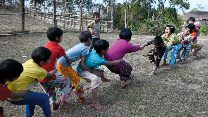 يواجه الأطفال في جمهورية إفريقيا الوسطى وتشاد والصومال والنيجر ومالي أسوأ التوقعات.  أ.ف.ب