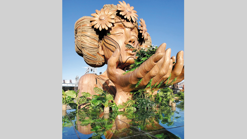 قطعة فنية استثنائية منحوتة من الفنان العالمي دانييل بوبر