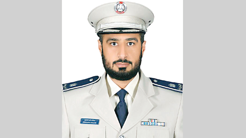 مدير فرع الأطفال والأحداث في مراكز الدعم الاجتماعي بشرطة أبوظبي الرائد عبدالله العلوي