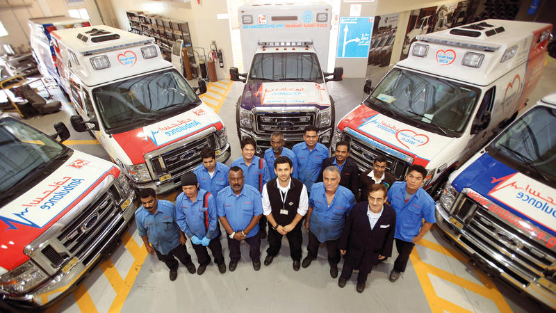 مشروع «الاستجابة الفورية» برنامج ذكي يسهم في تحسين سرعة الاستجابة.تصوير: باتريك كاستيلو