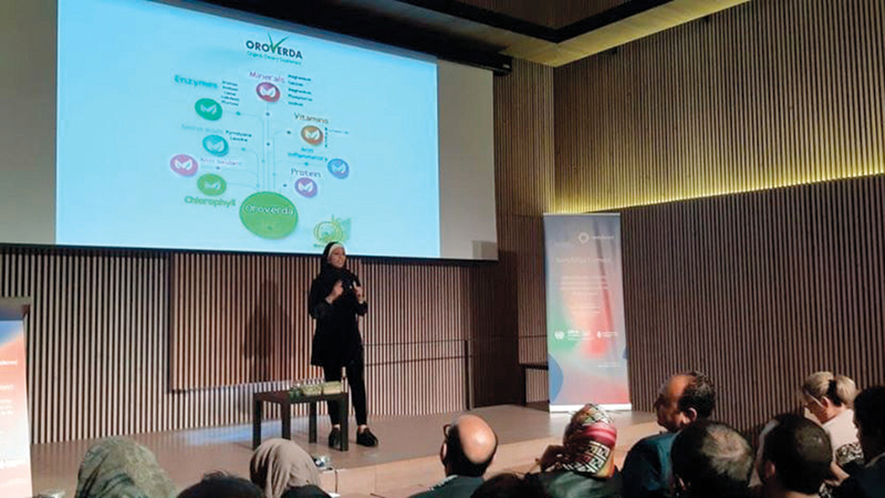 «أبوحمدة» أطلقت شركة ناشئة سمتها «أوروفيردا لإدارة المشروع». ■الإمارات اليوم