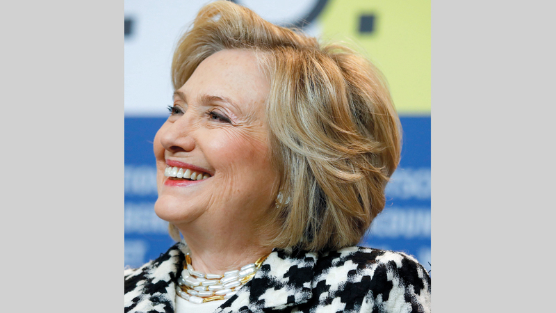 ادعاءات كلينتون لم تُسعفها في السباق الرئاسي.  أ.ب