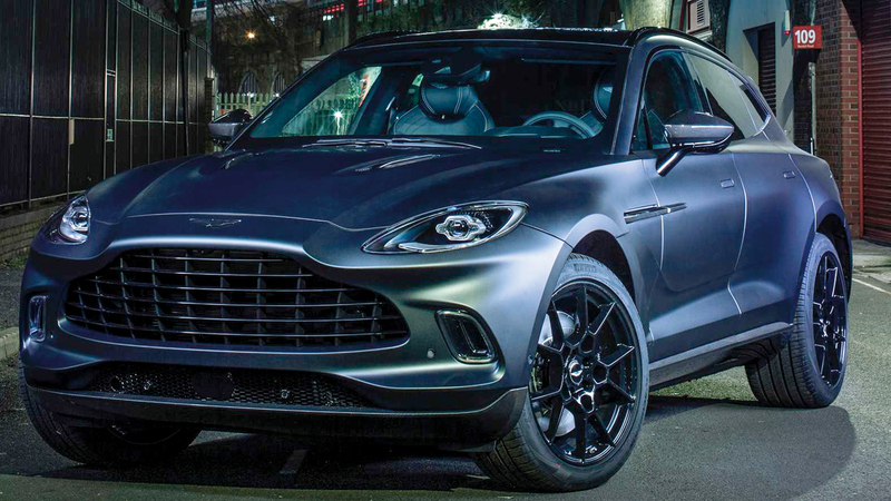 النسخة «Q» حافظت على الطابع التصميمي العام لطراز «DBX». ■من المصدر