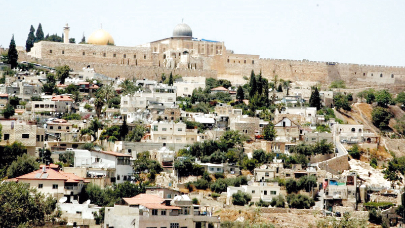 السيطرة على منازل حي بطن الهوى في بلدة سلوان ستحاصر المسجد الأقصى من الناحية الجنوبية.   من المصدر