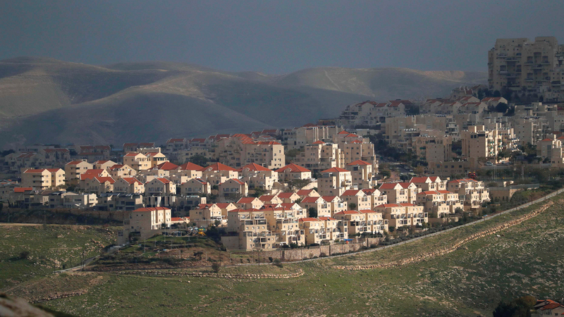 ترامب يعتبر المستوطنات شرعية رغماً عن القانون الدولي. أ.ف.ب