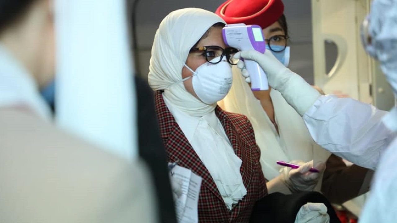 وزيرة الصحة المصرية تخضع للفحوصات في الصين.