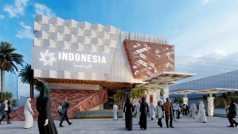 زوار الجناح سيتمكنون من الاستمتاع بعروض ثقافية وفنون الطهو الإندونيسية.   من المصدر