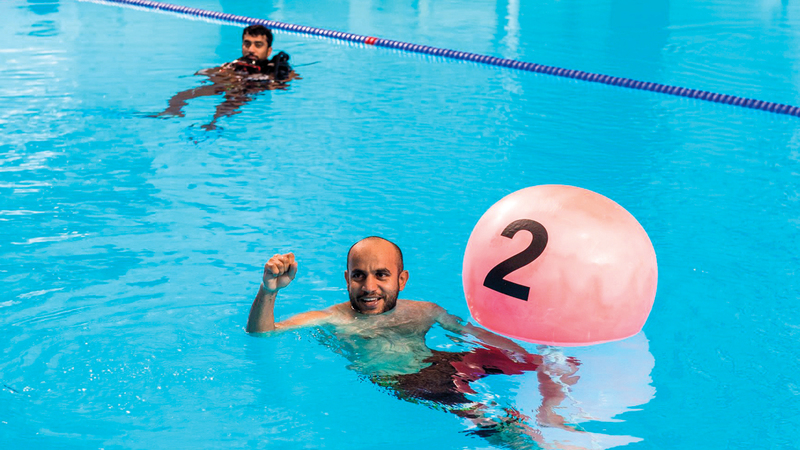 نجح العُماني إبراهيم السليطني في إحراز المركز الأول. ■من المصدر