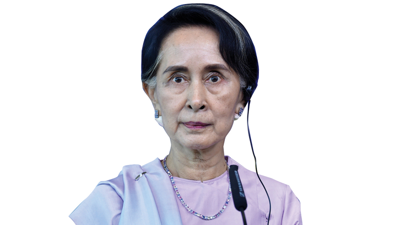 سو كي قالت لمحكمة العدل الدولية إن ما حدث في راخين «صراع داخلي مسلّح بدأ نتيجة هجمات جيش تحرير روهينغا».  رويترز