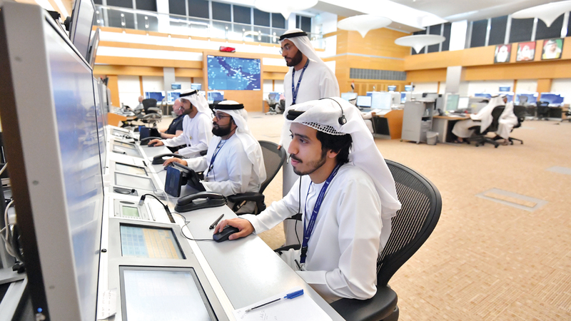 مركز الشيخ زايد للملاحة الجوية مجهز تماماً للتعامل مع الحركة المتوقعة خلال «إكسبو». تصوير: نجيب محمد