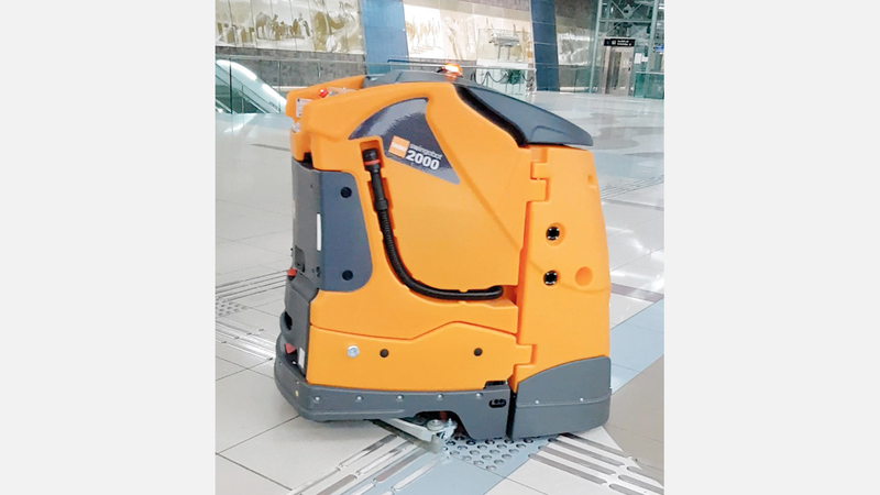 الجهاز مصمم بحيث يمكن إعادة تدوير المياه والمواد التي يستخدمها.  من المصدر