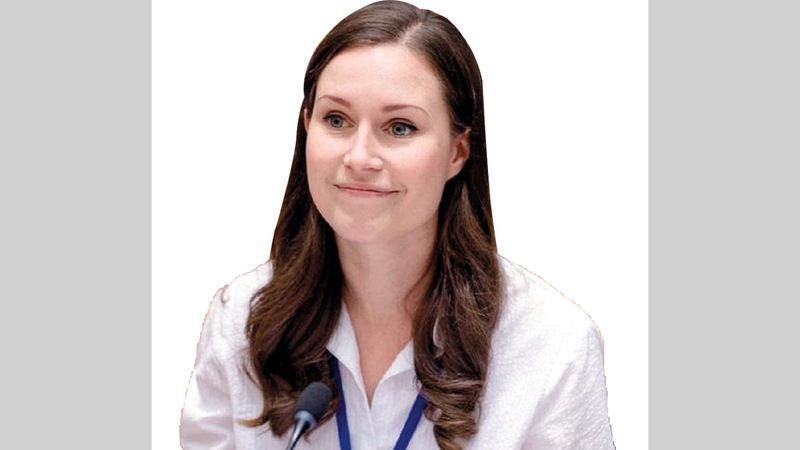 سانا مارين أثبتت جدارة المرأة بالقيادة.   أرشيفية