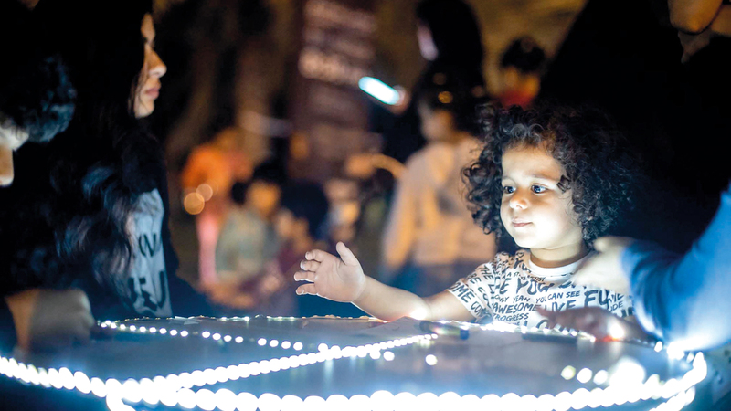 مبادرة «ساعة الأرض» الحدث البيئي السنوي الأضخم الذي أطلقه الصندوق العالمي للطبيعة.  وام